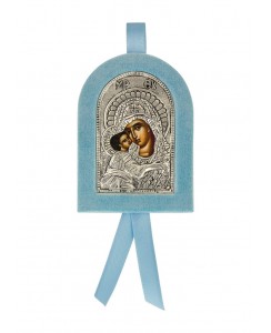  ΚΩΔ 970Β ΠΑΝΑΓΙΑ ΓΛΥΚΟΦΙΛΟΥΣΑ ΓΑΛΑΖΙΟ ΔΙΑΣΤΑΣΗ 9 Χ 6,5 ΚΑΘΑΡΟ ΑΣΗΜΙ 925 