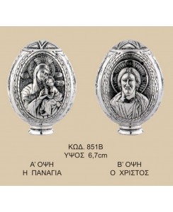 851Β ΧΡΙΣΤΟΣ ΠΑΝΑΓΙΑ ΚΑΘΑΡΟ ΑΣΗΜΙ 950 