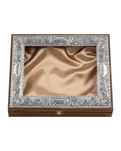  ΚΩΔ Σ309 ΣΤΕΦΑΝΟΘΗΚΗ ΑΠΟ ΚΑΘΑΡΟ ΑΣΗΜΙ 925 ΔΙΑΣΤΑΣΗ 33 Χ 27 