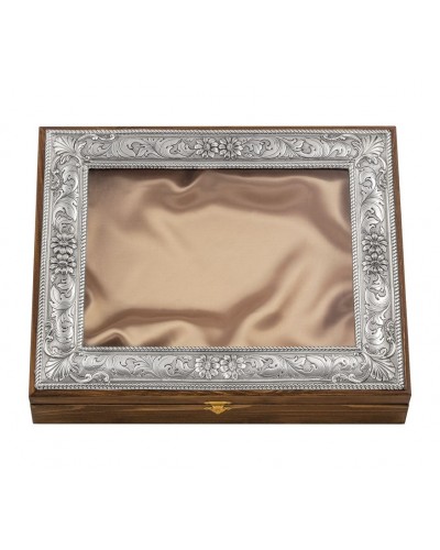  ΚΩΔ Σ311 ΣΤΕΦΑΝΟΘΗΚΗ ΑΠΟ ΚΑΘΑΡΟ ΑΣΗΜΙ 925 ΔΙΑΣΤΑΣΗ 33 Χ 27 