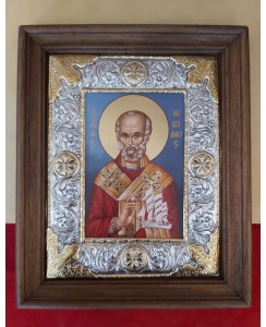  ΚΩΔ ΕΠ164ΡΚΕ 103 ΑΓΙΟΣ ΝΙΚΟΛΑΟΣ ΜΕ ΚΑΡΑΒΙ ΜΠΛΕ ΦΟΝΤΟ