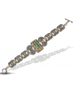 Ασημένιο Βραχιόλι με Swarovski Κρύσταλλα B079