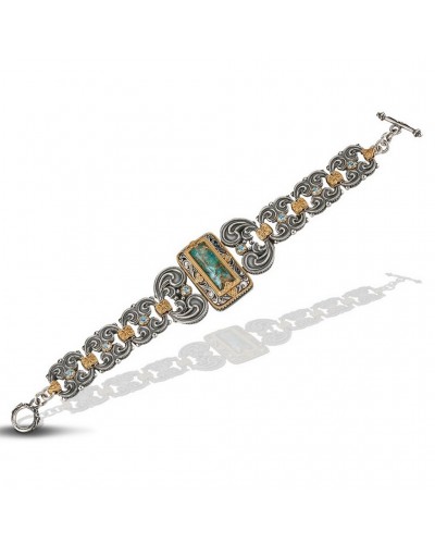 Ασημένιο Βραχιόλι με Swarovski Κρύσταλλα B079