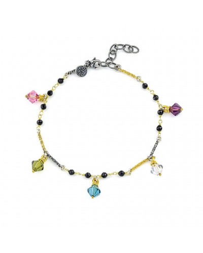 Βραχιόλι 925 με Swarovski Κρύσταλλα Β135-14