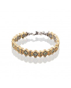 Βραχιόλι με Στρογγυλά Swarovski Κρύσταλλα B336