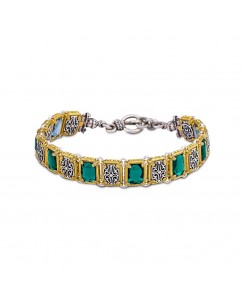 Βραχιόλι Διπλής Όψης με Swarovski Κρύσταλλα B92-1