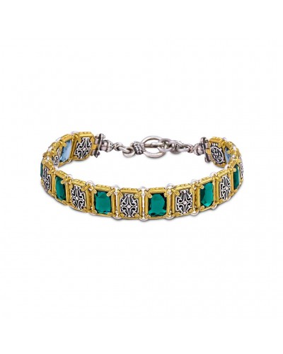 Βραχιόλι Διπλής Όψης με Swarovski Κρύσταλλα B92-1