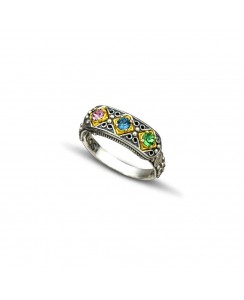Δαχτυλίδι με Swarovski Κρύσταλλα D100