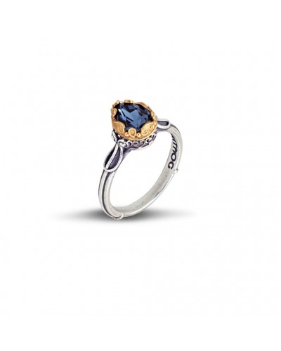 Ασημένιο Δαχτυλίδι με Swarovski Πέτρα D48