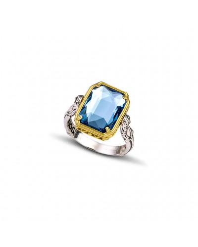 Δαχτυλίδι Διπλής Όψης με Swarovski Πέτρες D92