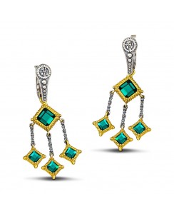 7127 Διπλής Όψης με Swarovski Πέτρες S103-1
