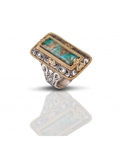 Ασημένιο Δαχτυλίδι με Swarovski Πέτρα D079-1