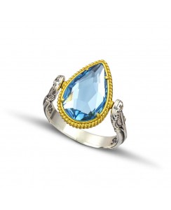 Δαχτυλίδι Διπλής Όψεως με Swarovski Πέτρες D131