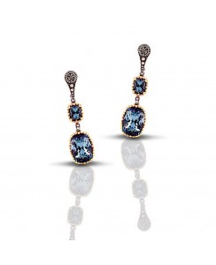 Ασημένια 7127 με Swarovski πέτρες S062
