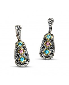Ασημένια 7127 με Swarovski Κρύσταλλα S105