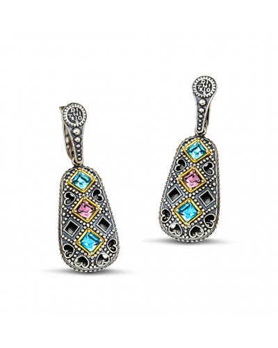 Ασημένια 7127 με Swarovski Κρύσταλλα S105